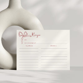 ドルチェヴィータブライダルシャワーレシピカード ポストカード