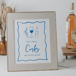 ドルチェヴィータブライダルシャワー「コークの数」サイン ポスター