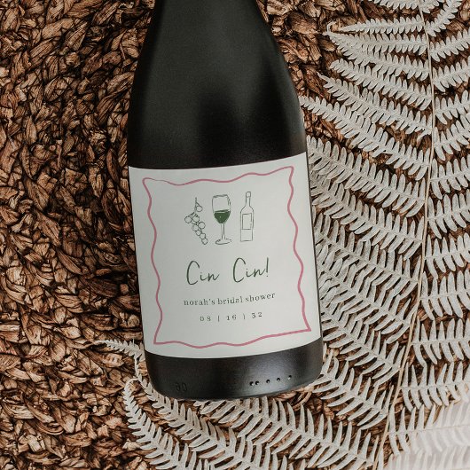 ドルチェヴィータ ブライダルシャワー ワインラベル