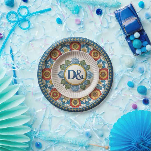 ドルチェ&ガバナカレットシリアーノ紙プレート ペーパープレート (パーティー)