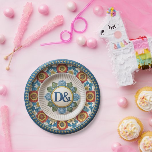 ドルチェ&ガバナカレットシリアーノ紙プレート ペーパープレート (パーティー)