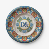 ドルチェ&ガバナカレットシリアーノ紙プレート ペーパープレート (正面)