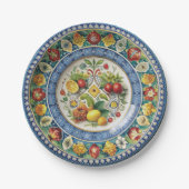 ドルチェ&ガバナシチリアンカートウィムシー紙プレート ペーパープレート (正面)
