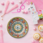 ドルチェ&ガバナシックラグジュアリーオンアザ紙プレート ペーパープレート (パーティー)