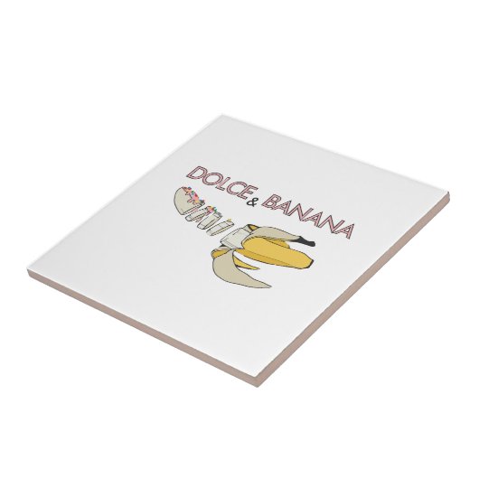 ドルチェ&バナナ タイル (側面)