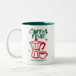 ドルチェ ヴィータ コーヒー ラバー ツートーンマグカップ