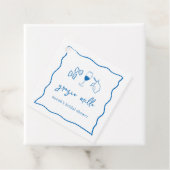 ドルチェ・ヴィータ 手書き ブライダルシャワー フェイバータグ (インサイチュ)