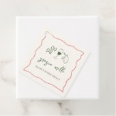 ドルチェ・ヴィータ 手書き ブライダルシャワー フェイバータグ (インサイチュ)