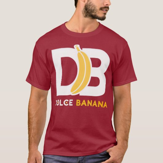 ドルチェ（甘）バナナTシャツ Tシャツ (正面)
