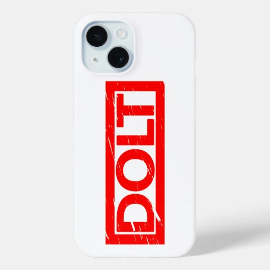 ドルトスタンプ Case-Mate iPhoneケース (裏面)
