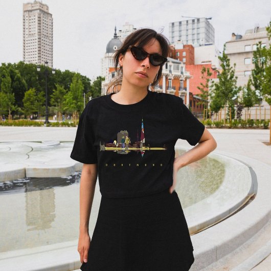 ドルトムントのランドマークタワーが輝く旅 Tシャツ