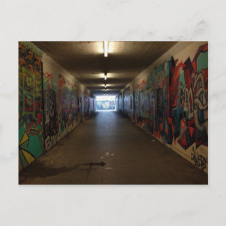 ドルトムントUバーングラフィッティアムバーンホフ ポストカード