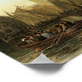 ドルドレヒトの沼； 1650 ポスター (角)