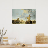 ドルドレヒトの沼； 1650 ポスター (キッチン)