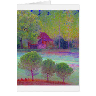 ドルドーニュ県色のコラージュ