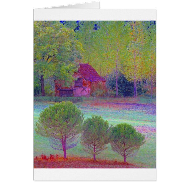 ドルドーニュ県色のコラージュ (正面)