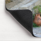 ドルドーニュ県、フランスののTownscape mousepad マウスパッド (コーナー)