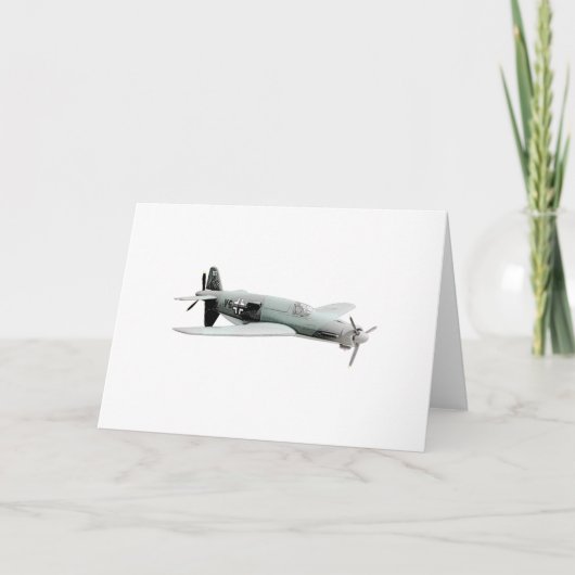 ドルニエ335機大型挨拶 カード (正面)