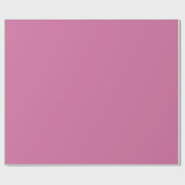 ドルハウスプレインピンク無地のピンク ラッピングペーパー (フラット)