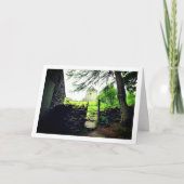 ドルバダーン城の風景、北ウェールズ カード (正面)