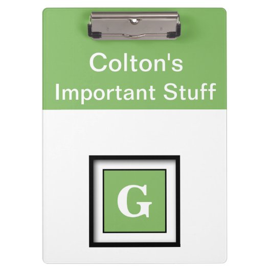 ドルビルトップモノクロ クリップボード (正面)