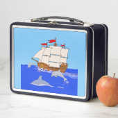 ドルフよくはしゃぐィンズメタルランチボックス メタルランチボックス (インサイチュ)