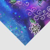 ドルフィお洒落ルグブルーティール(緑がかった色)デカ航海のップ 薄葉紙 (詳細)