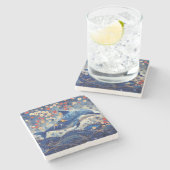 ドルフィお洒落ン ストーンコースター (横)