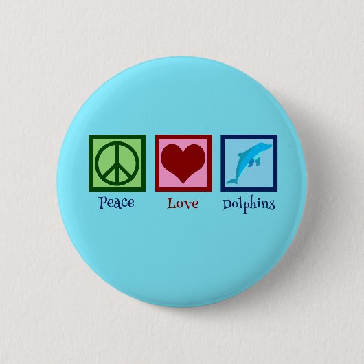 ドルフィかわいらしン 缶バッジ (正面)
