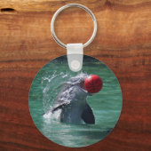 ドルフィよくはしゃぐン キーホルダー (正面)