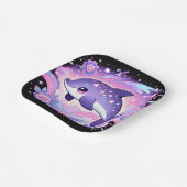 ドルフィンお洒落ベビーシャワー ペーパープレート (傾斜あり)