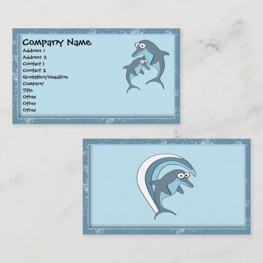 ドルフィンの名刺 名刺 (正面/裏面)