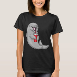 ドルフィンの飲み口 Tシャツ