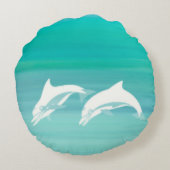 ドルフィンアクアマリン海水 ラウンドクッション (裏面)