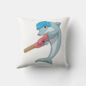 ドルフィンアットクリケットウィズクリケットこうもり クッション (裏面)