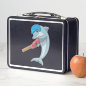 ドルフィンアットクリケットウィズクリケットこうもり メタルランチボックス (インサイチュ)