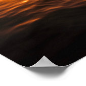 ドルフィンアットゴールデンサンセット ポスター (角)