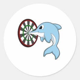 ドルフィンアットダーツwithダーツボード ラウンドシール