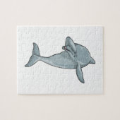 ドルフィンアットヒップホップダンスダブ ジグソーパズル (横)