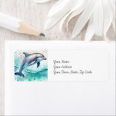 ドルフィンアンダーザシーコーストビーチ ラベル (インサイチュ)