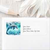 ドルフィンアンダーザシーコーストビーチ ラベル (インサイチュ)