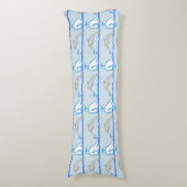 ドルフィンアンドクジラ抱き枕 ボディピロー (正面縦)