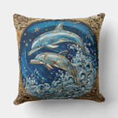 ドルフィンアート クッション (裏面)