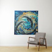 ドルフィンアート タペストリー (インサイチュ)