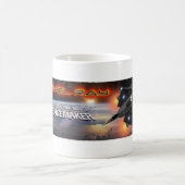 ドルフィンウォーズデビルレイコーヒーカップ コーヒーマグカップ (中央)