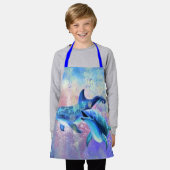 ドルフィンエプロン エプロン (着用した状態)