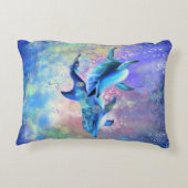 ドルフィンカップル – 美しい アクセントクッション (裏面)