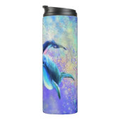 ドルフィンカップル – 美しい タンブラー (回転右)