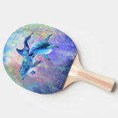 ドルフィンカップル – 美しい 卓球ラケット (横)
