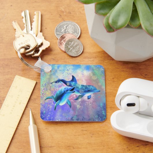 ドルフィンカップ絵画ルズ  キーホルダー (デスク)